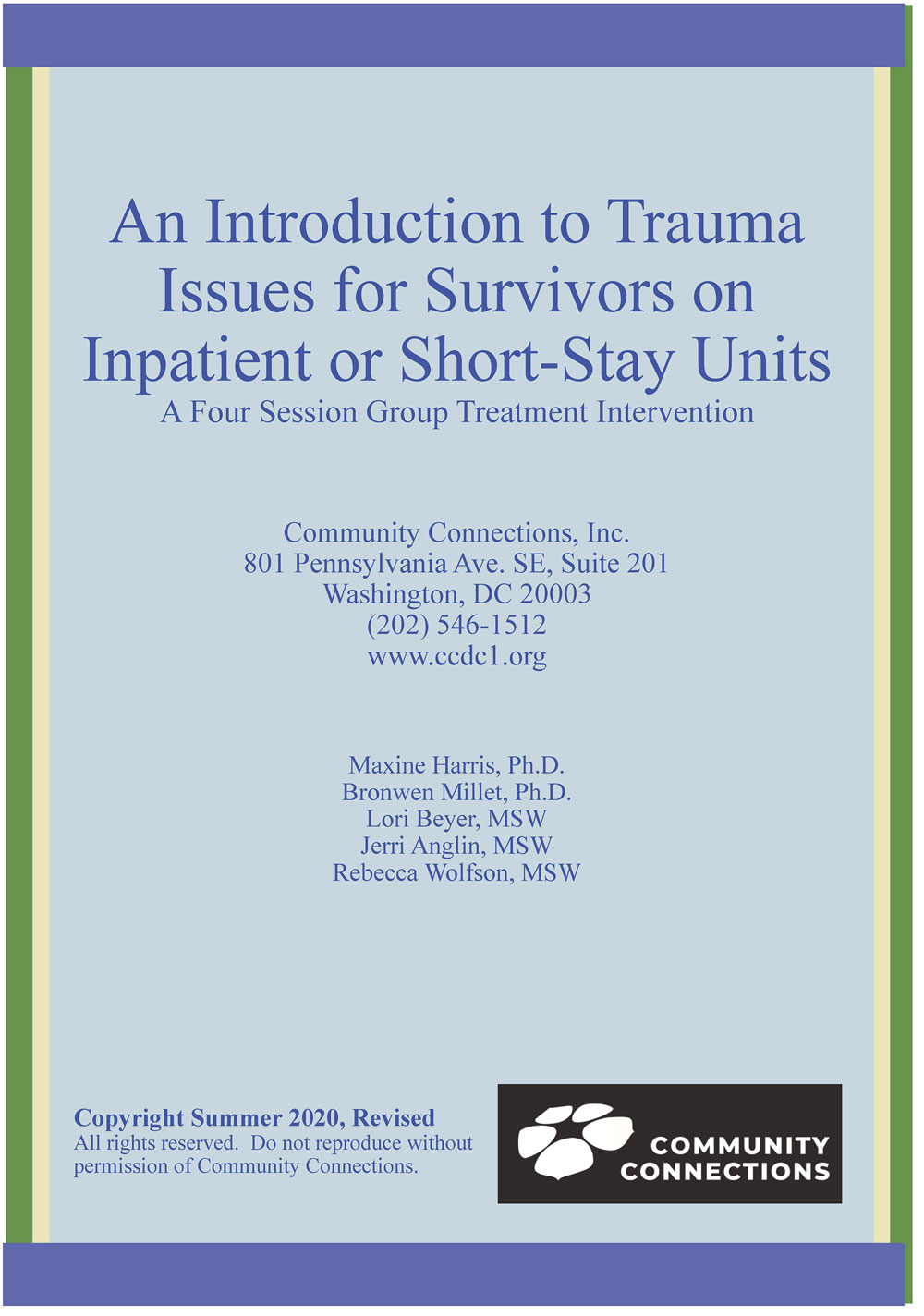 An Introduction to Trauma Issues for Survivors on Inpatient or Short-Stay Units
